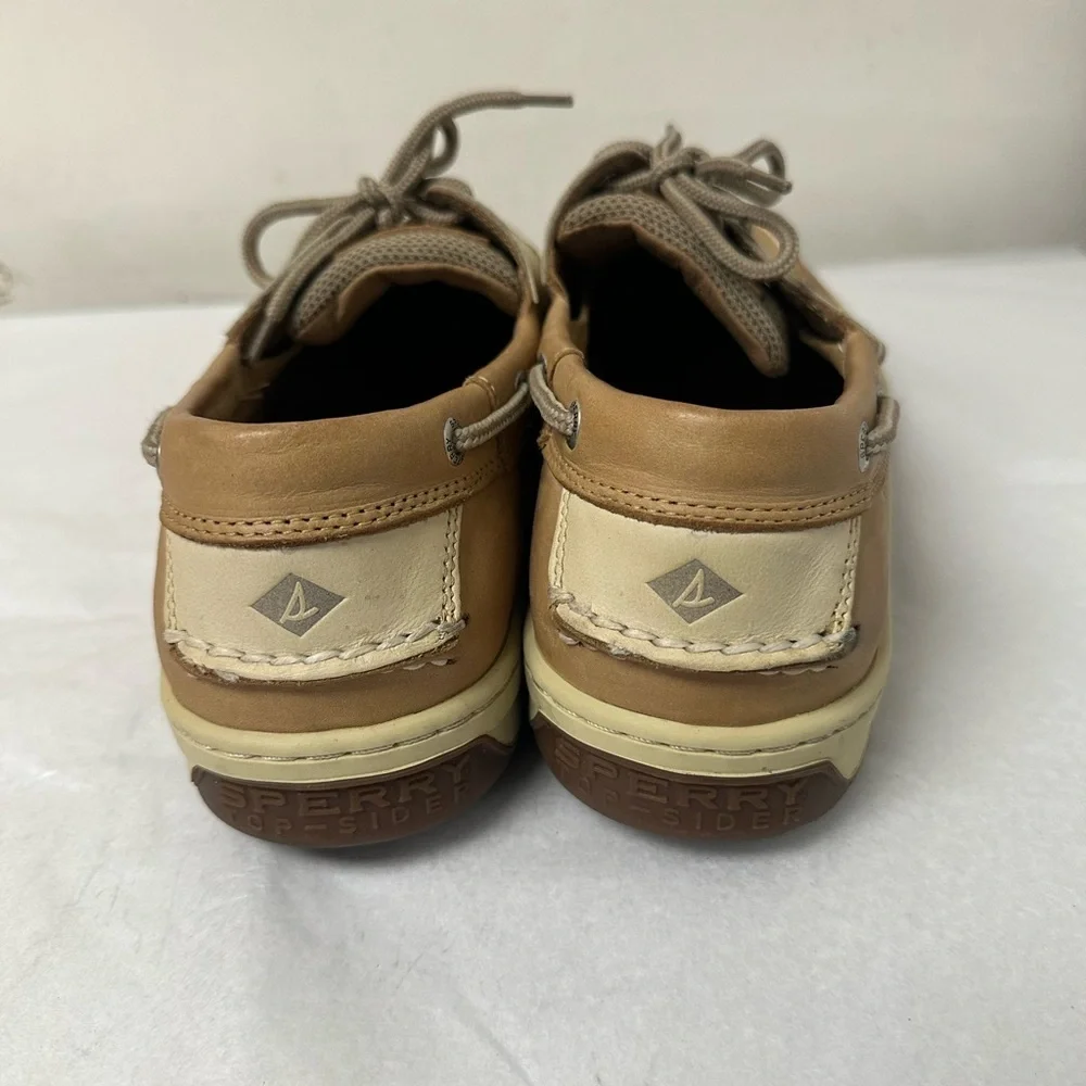 Sperry Top-Sider Billfish 3 Eye Boat Shoe Tan/Beige Men's size 13 Medium